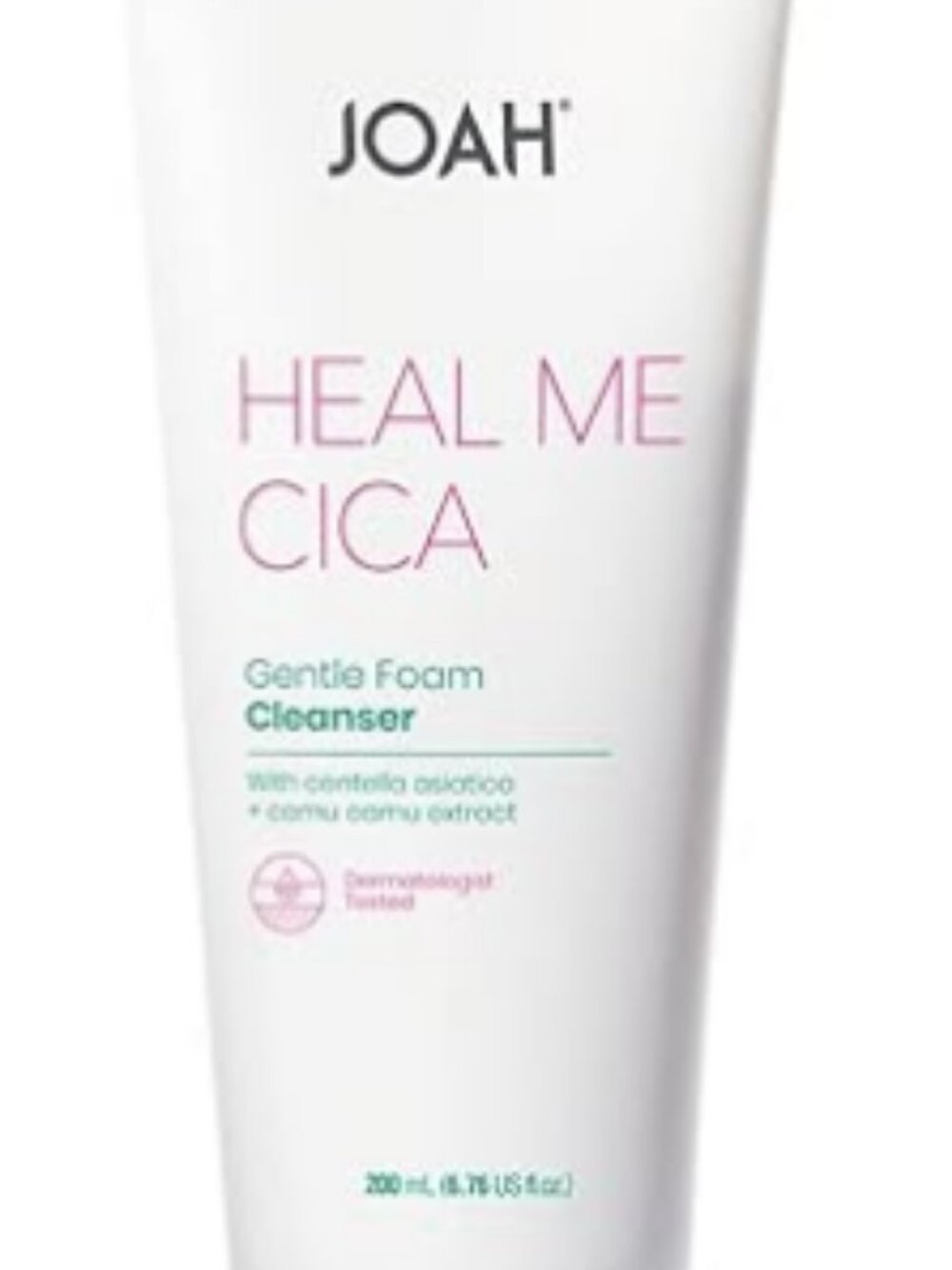 JOAH Heal Me Cica Gentle Foam Cleanser Korean Skin Care 6.75 fl oz